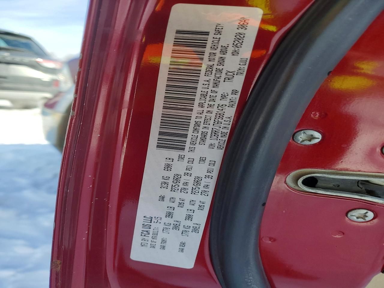 2015 Dodge 1500 Laramie