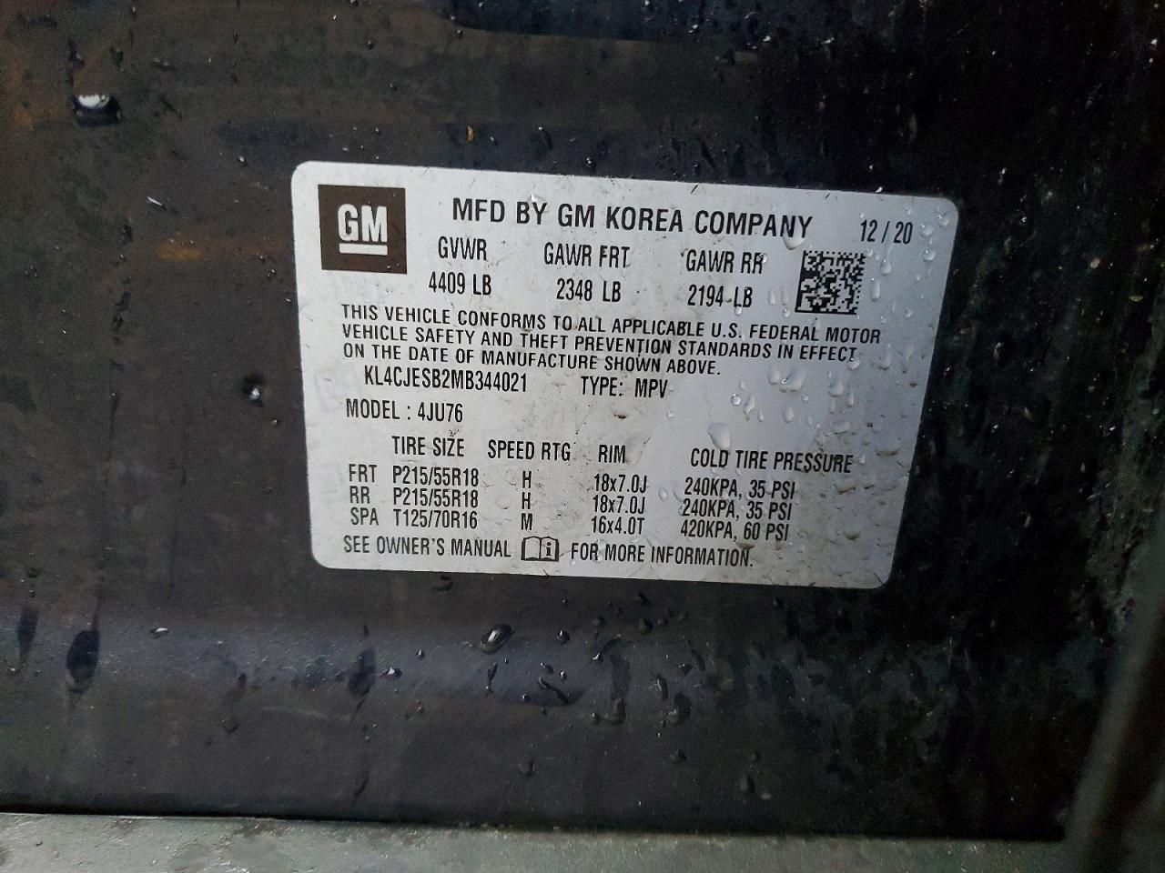 2021 Buick Encore Preferred