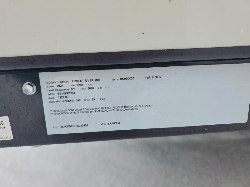 2025 Wildwood 2025 Forest River Flagstaff