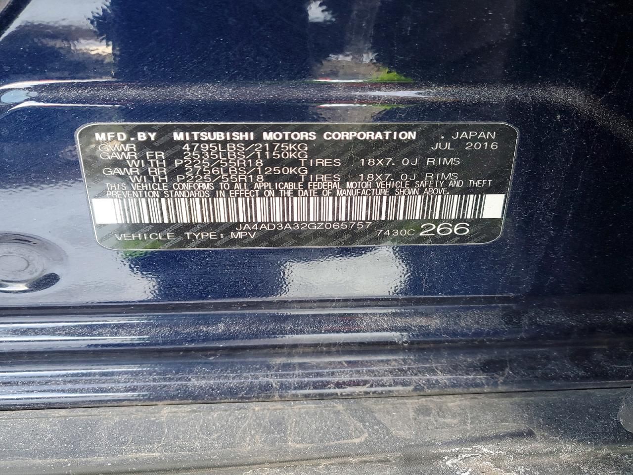 2016 Mitsubishi Outlander se