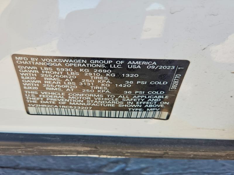 2024 Volkswagen Atlas se