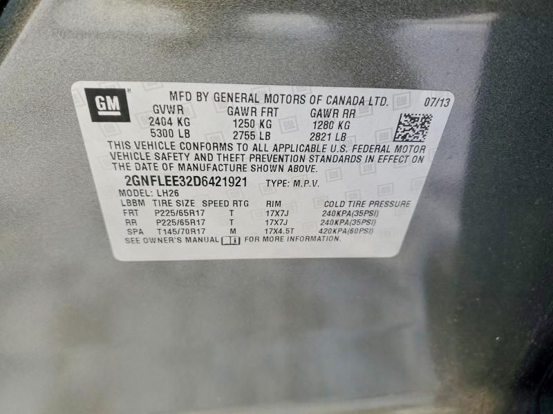 2013 Chevrolet Equinox lt