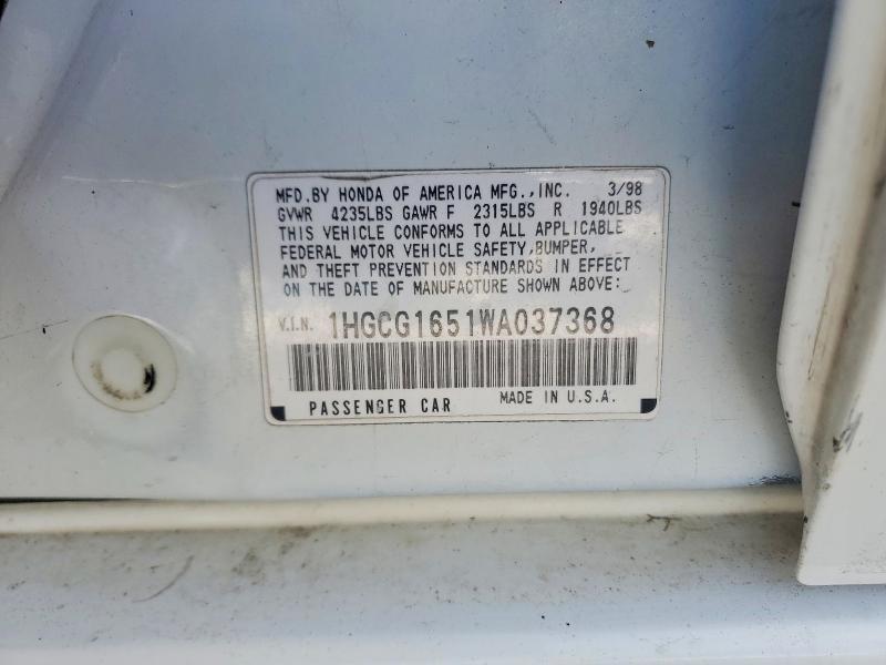 1998 Honda Accord ex