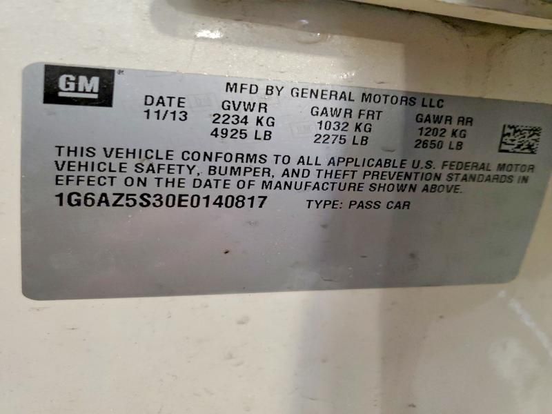 2014 Cadillac Cts Premium Collection