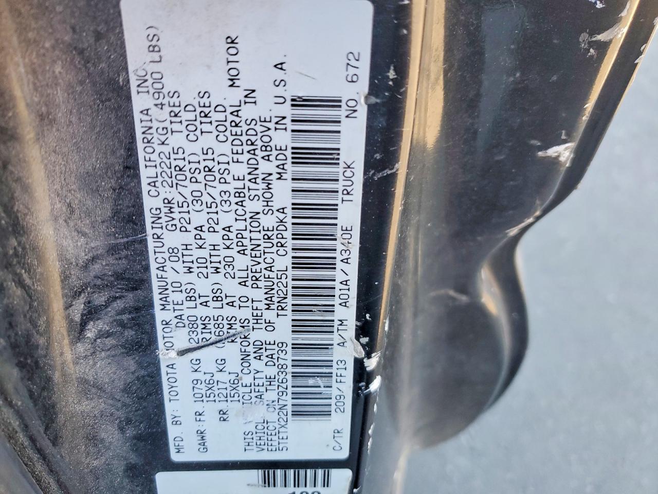 2009 Toyota Tacoma Base