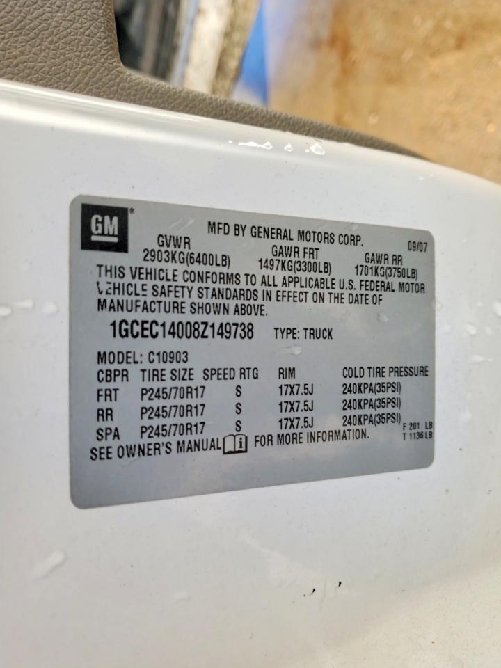 2008 Chevrolet Silverado C1500