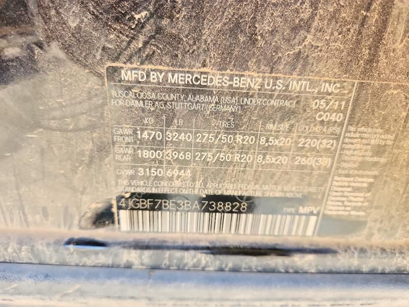 2011 Mercedes-Benz Gl 450 4matic