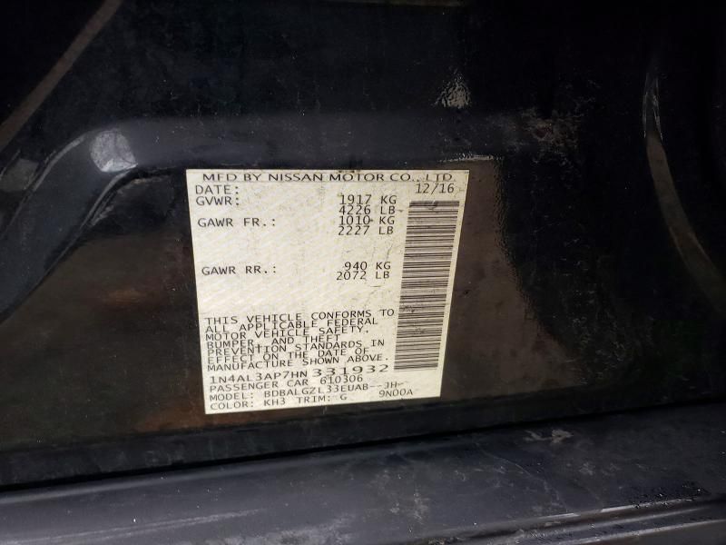 2017 Nissan Altima 2.5