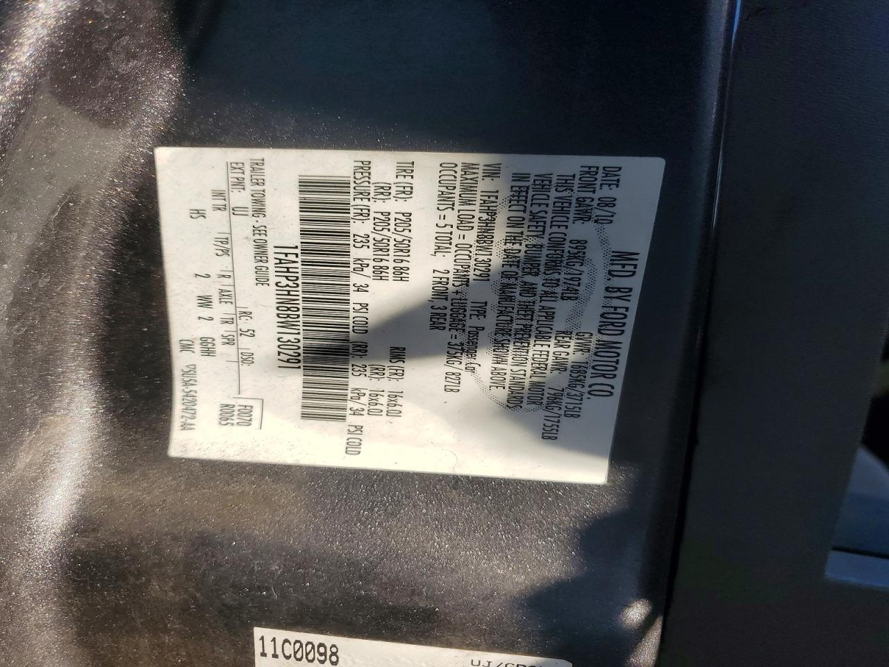 2011 Ford Focus sel