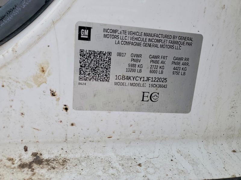 2018 Chevrolet Silverado K3500