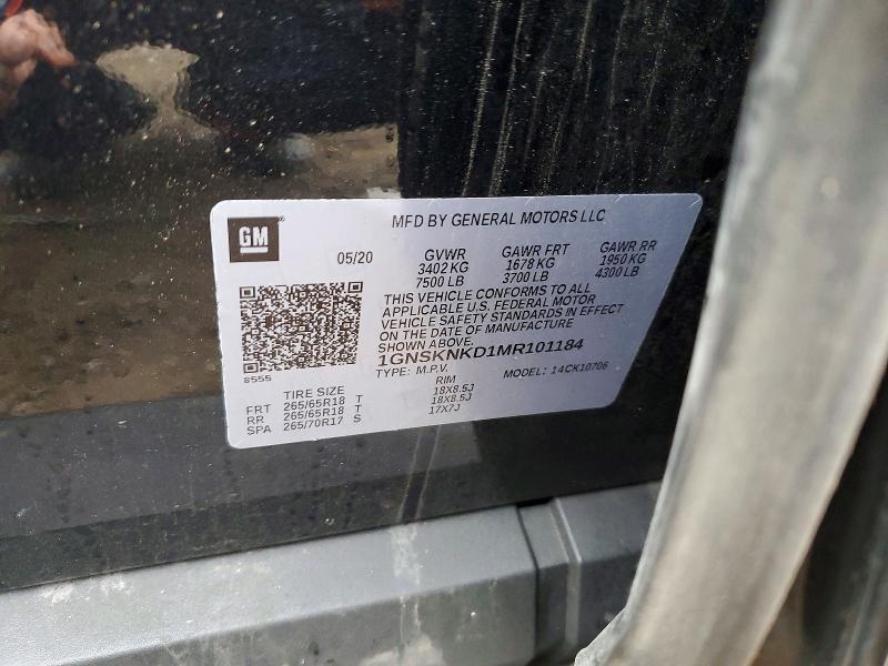 2021 Chevrolet Tahoe K1500 lt