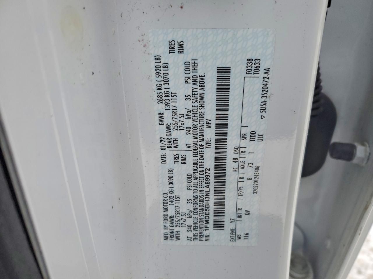 2022 Ford Bronco Base