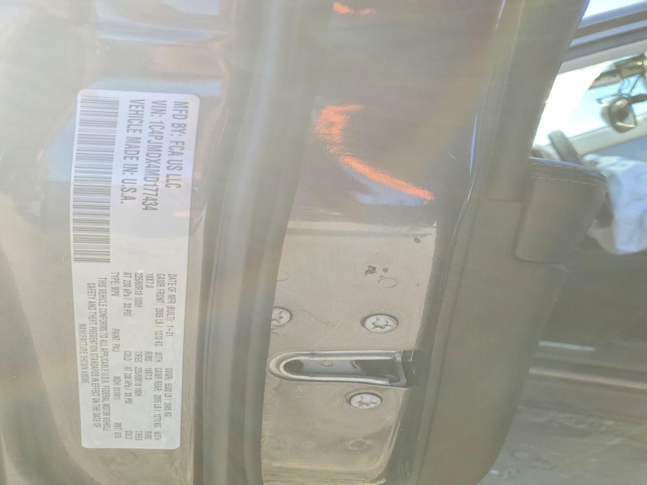 2021 Jeep Cherokee Limited