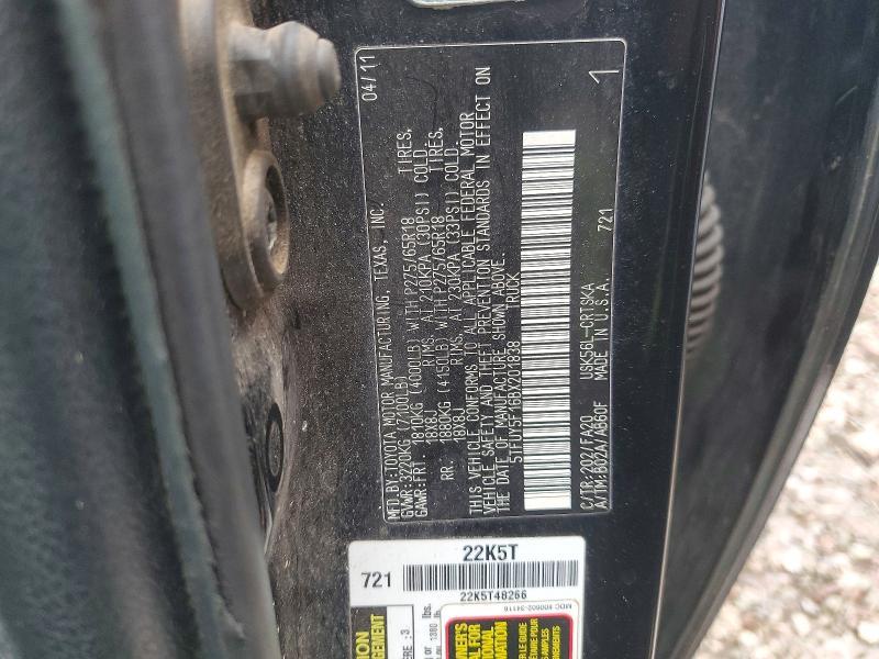 2011 Toyota Tundra Double Cab SR5