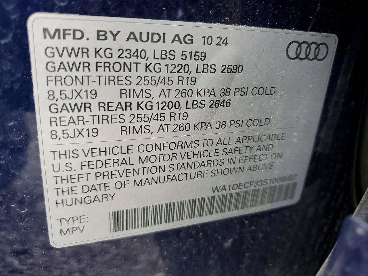 2025 Audi Q3 Premium s Line 45