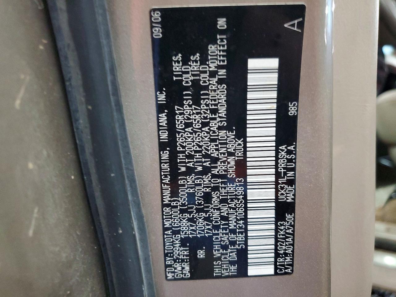 2006 Toyota Tundra SR5