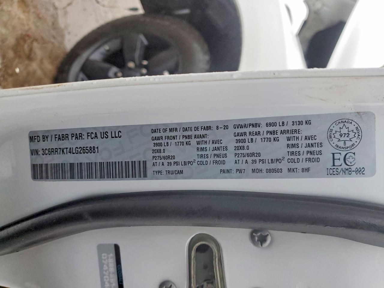 2020 Dodge Ram 1500 Classic Tradesman