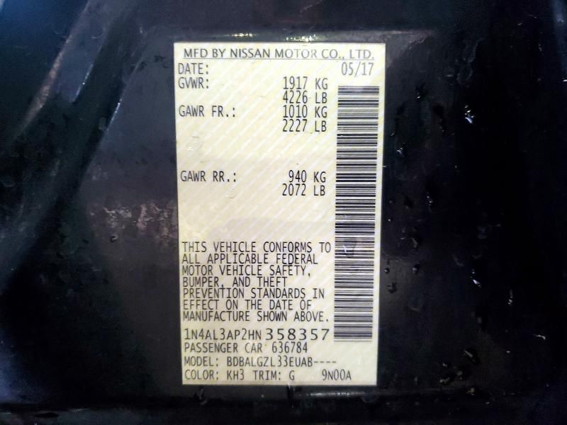 2017 Nissan Altima 2.5