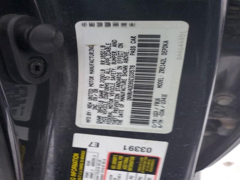 2009 Toyota Corolla Base