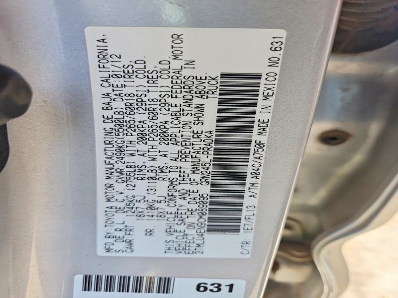 2012 Toyota Tacoma Double Cab