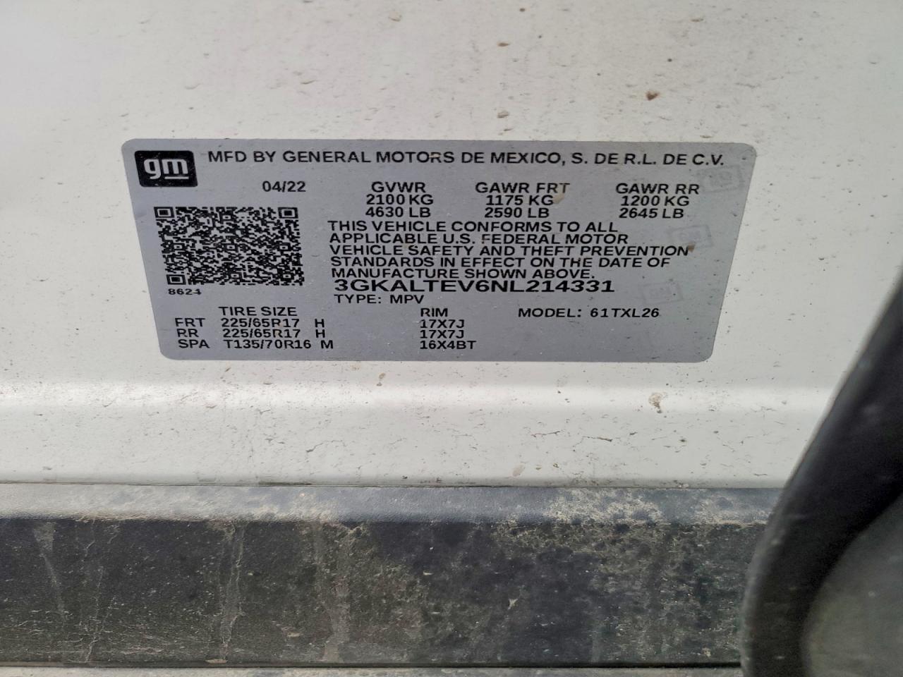 2022 GMC Terrain sle