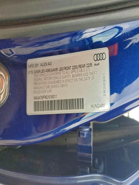 2016 Audi A3 Premium