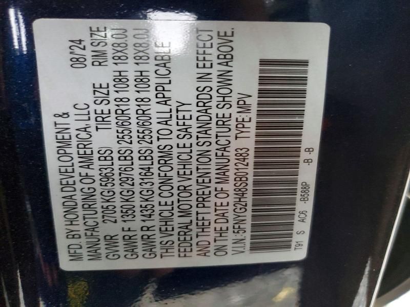 2025 Honda Pilot exl