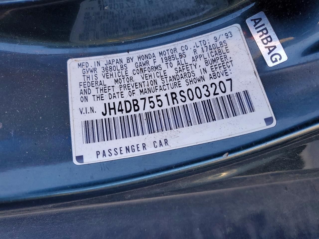 1994 Acura Integra ls