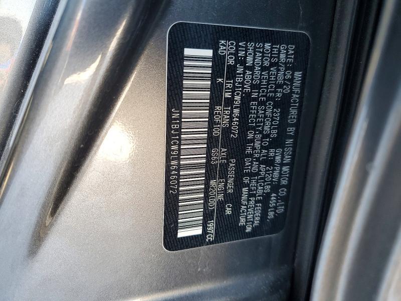 2020 Niss Rogue Sport sv