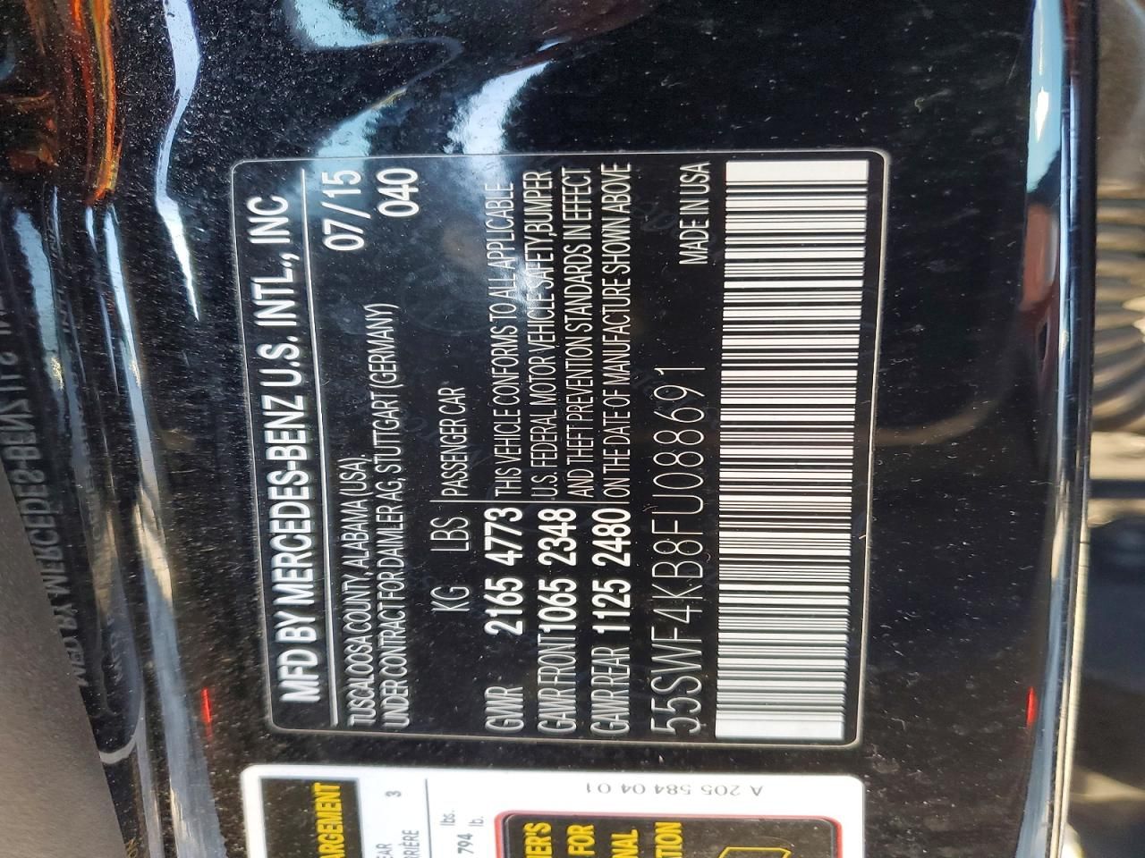 2015 Mercedes-Benz C 300 4matic