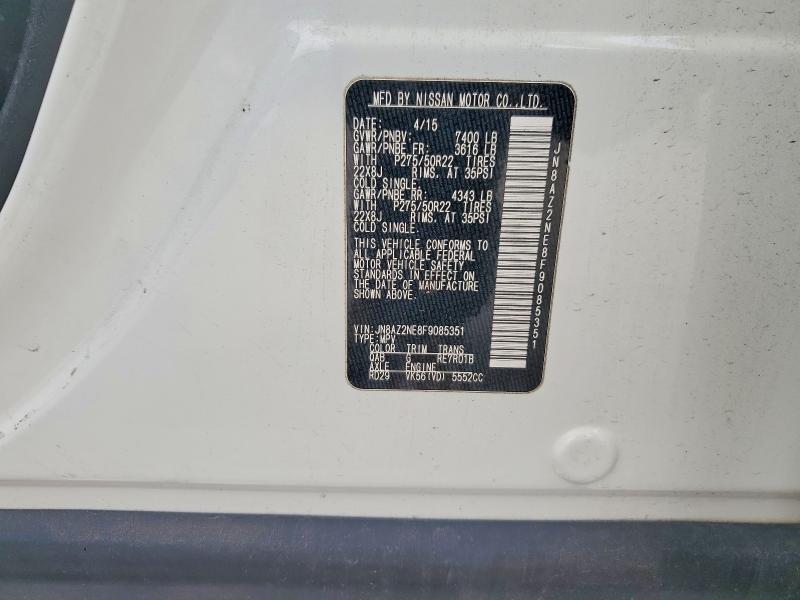 2015 Infinity Qx80 Base