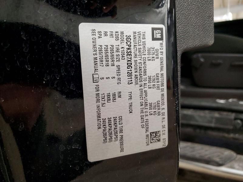 2013 Chevrolet Silverado K1500 lt