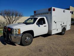 Salvage trucks for sale at Wilmer, TX auction: 2011 Chevrolet Silverado C3500 LT
