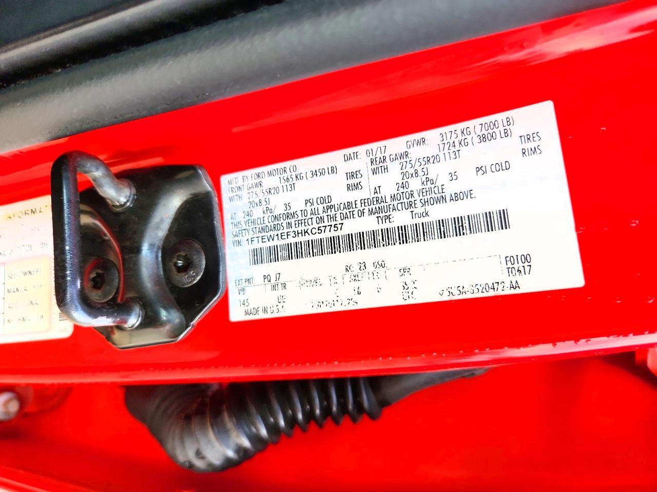 2017 Ford F150 Supercrew