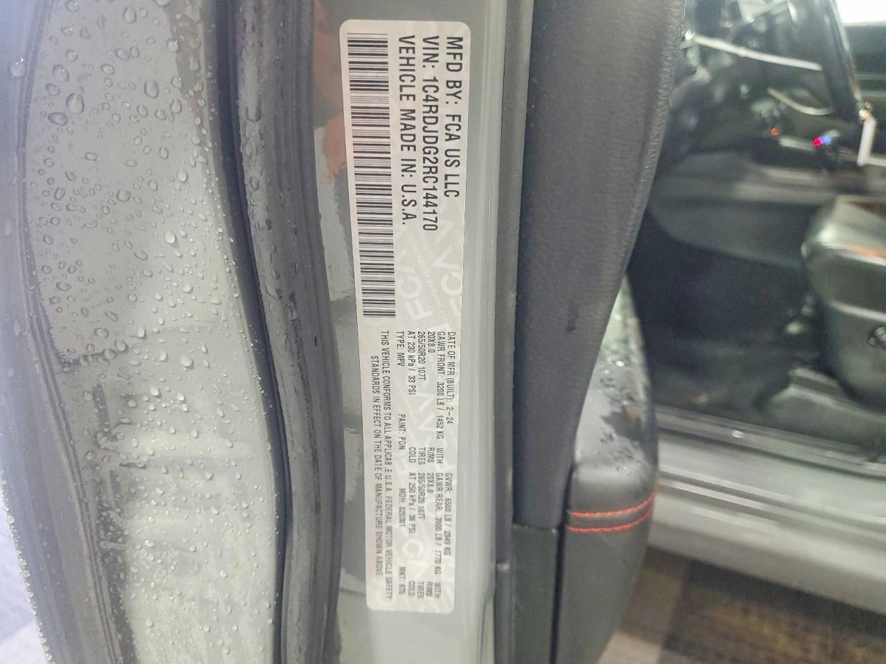 2024 Dodge Durango gt