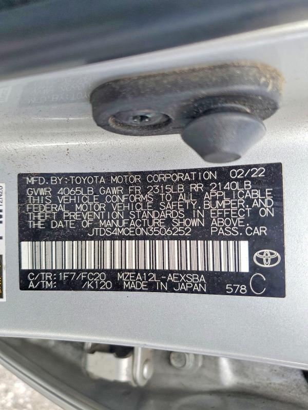 2022 Toyota Corolla se