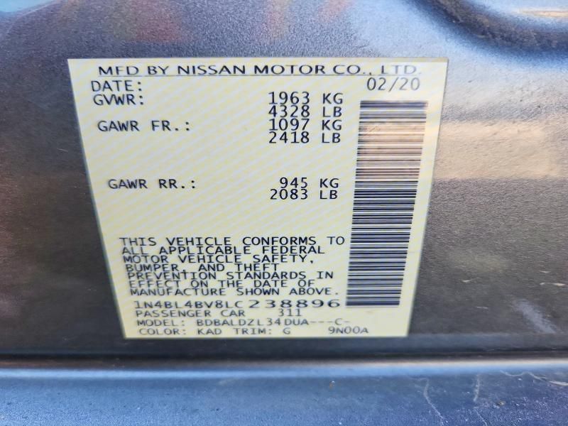 2020 Nissan Altima s