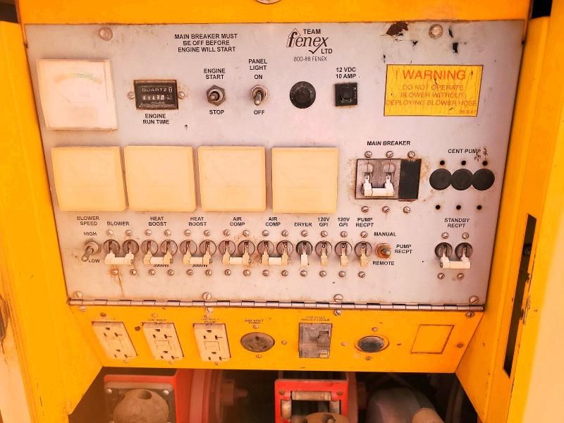 2000 Team Fenex F-101 KP Manhole Support Trailer