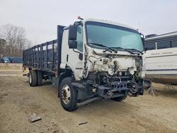 Salvage trucks for sale at Glassboro, NJ auction: 2019 Isuzu FTR Flatbed Truck