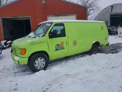 Salvage cars for sale from Copart Albany, NY: 2005 Ford Econoline E250 Van