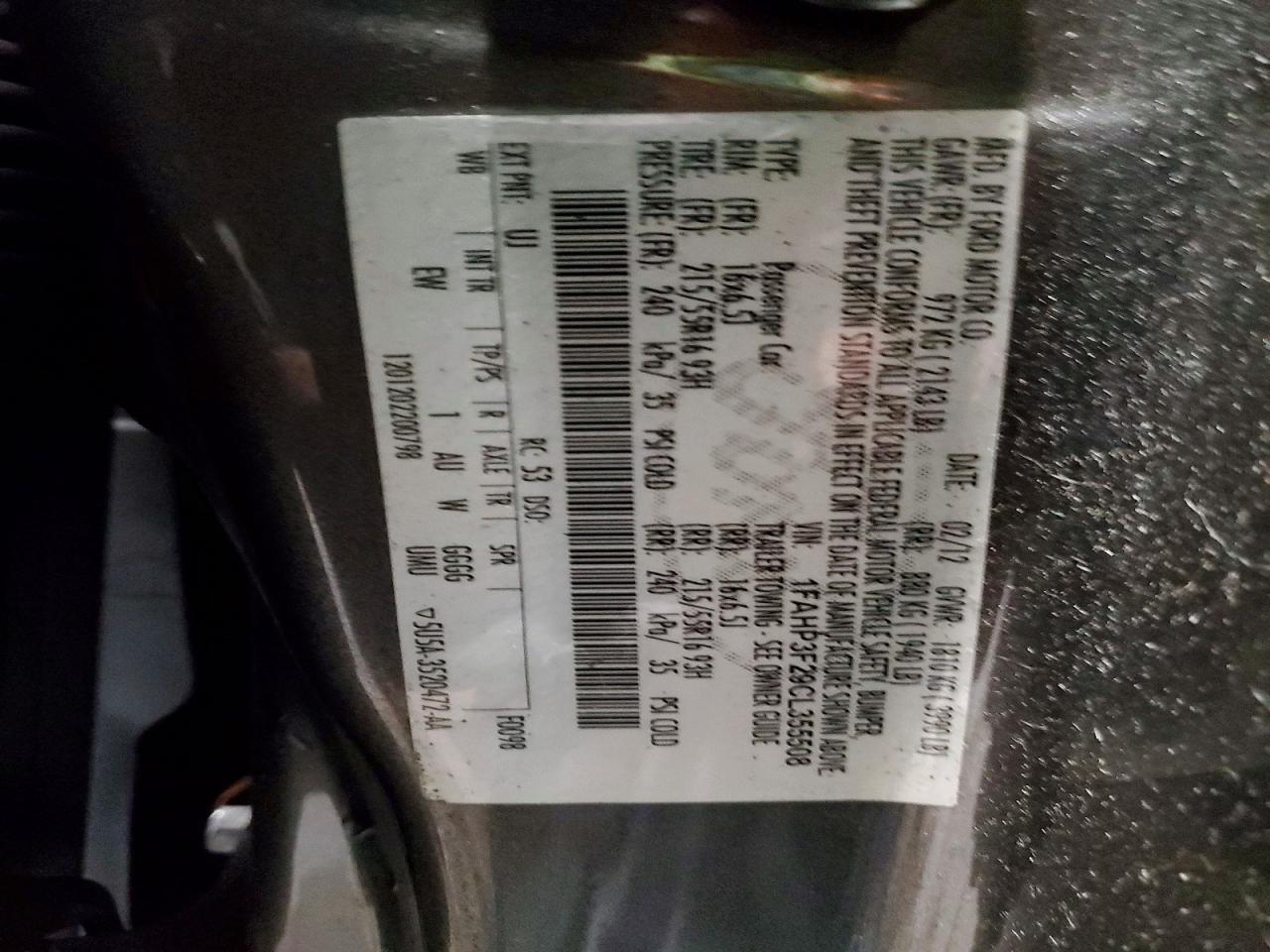 2012 Ford Focus se