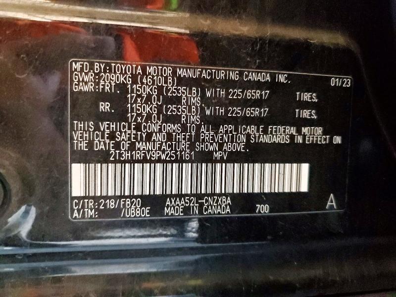 2023 Toyota Rav4 le