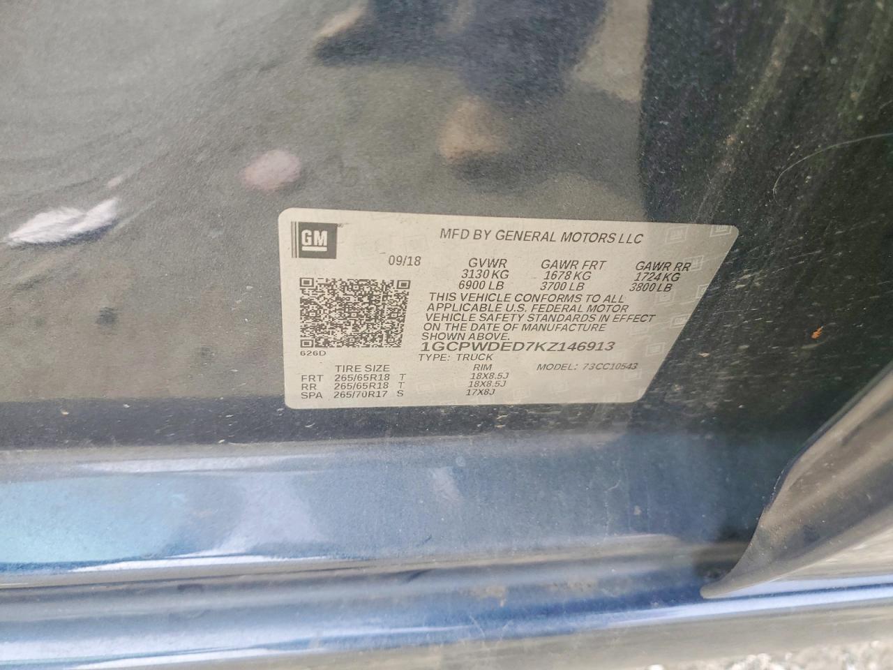 2019 Chevrolet Silverado C1500 RST