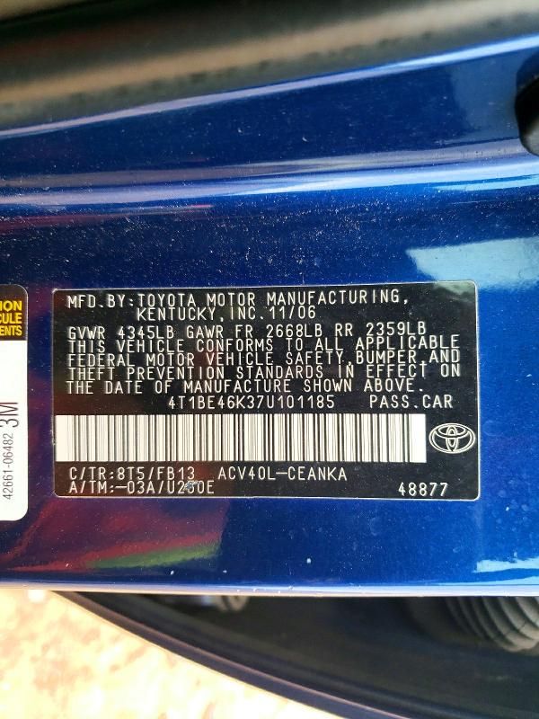 2007 Toyota Camry ce