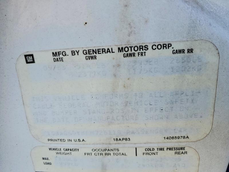 1984 Oldsmobile 98 Regency