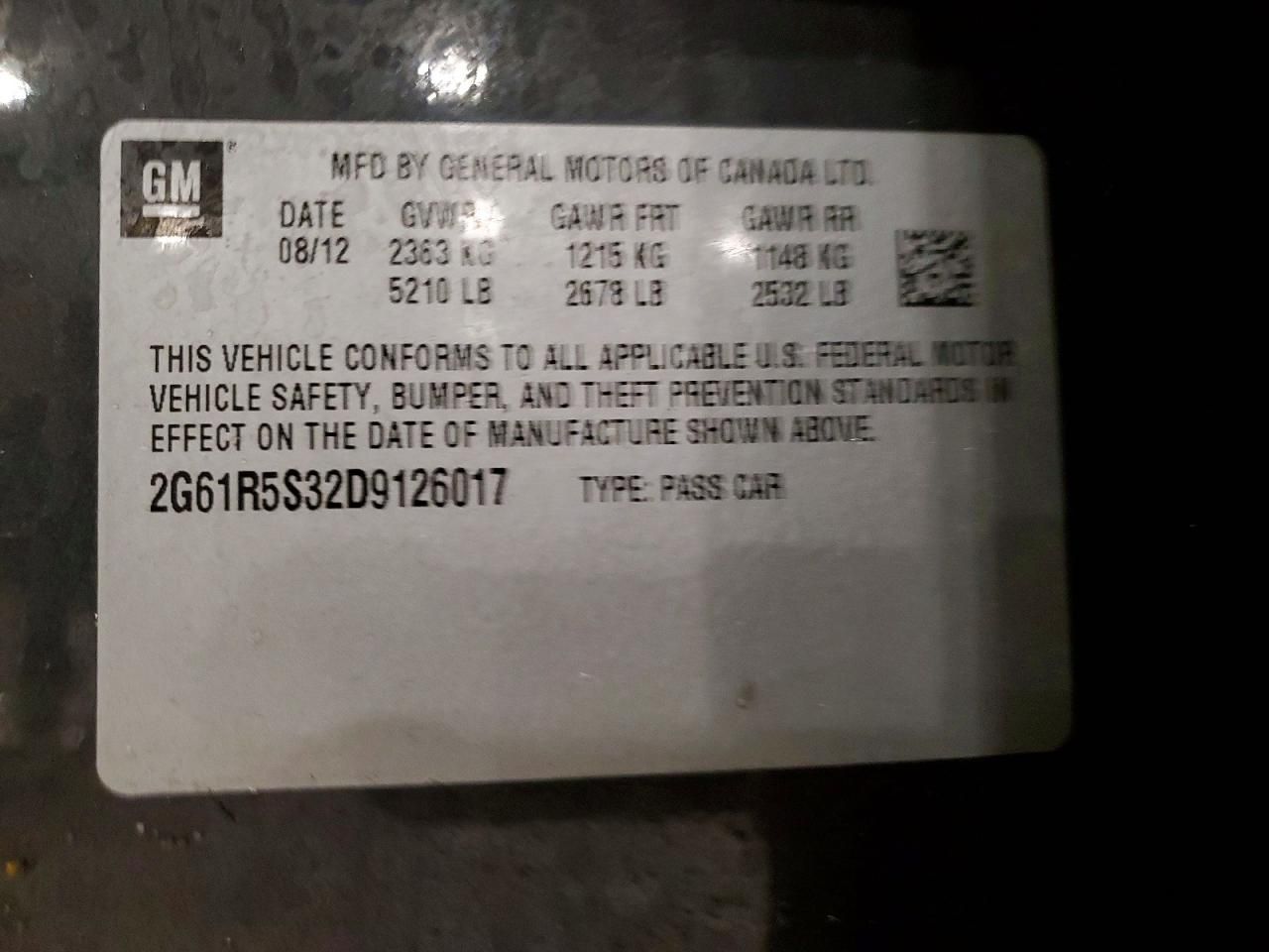 2013 Cadillac Xts Luxury Collection