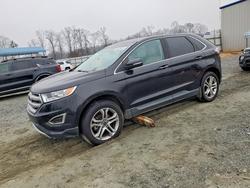 Ford Edge salvage cars for sale: 2015 Ford Edge Titanium
