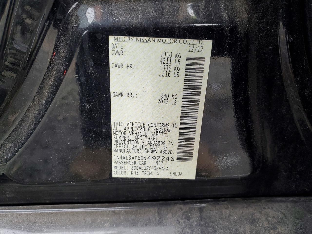 2013 Nissan Altima 2.5