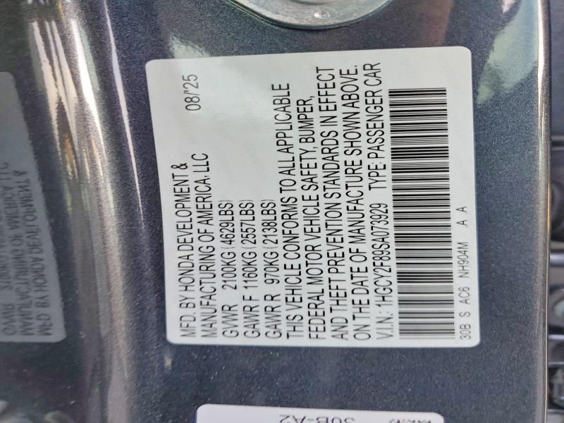 2025 Honda Accord Touring Hybrid