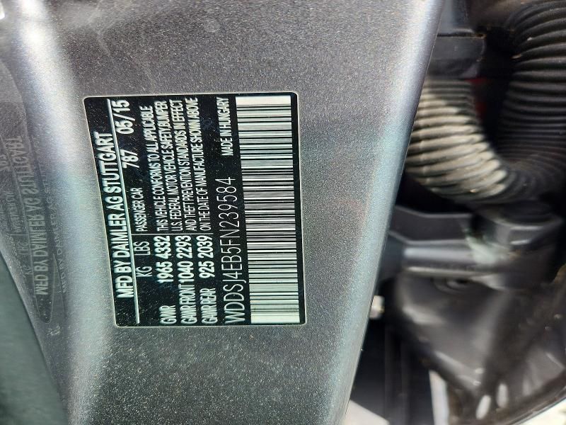 2015 Mercedes-Benz Cla 250